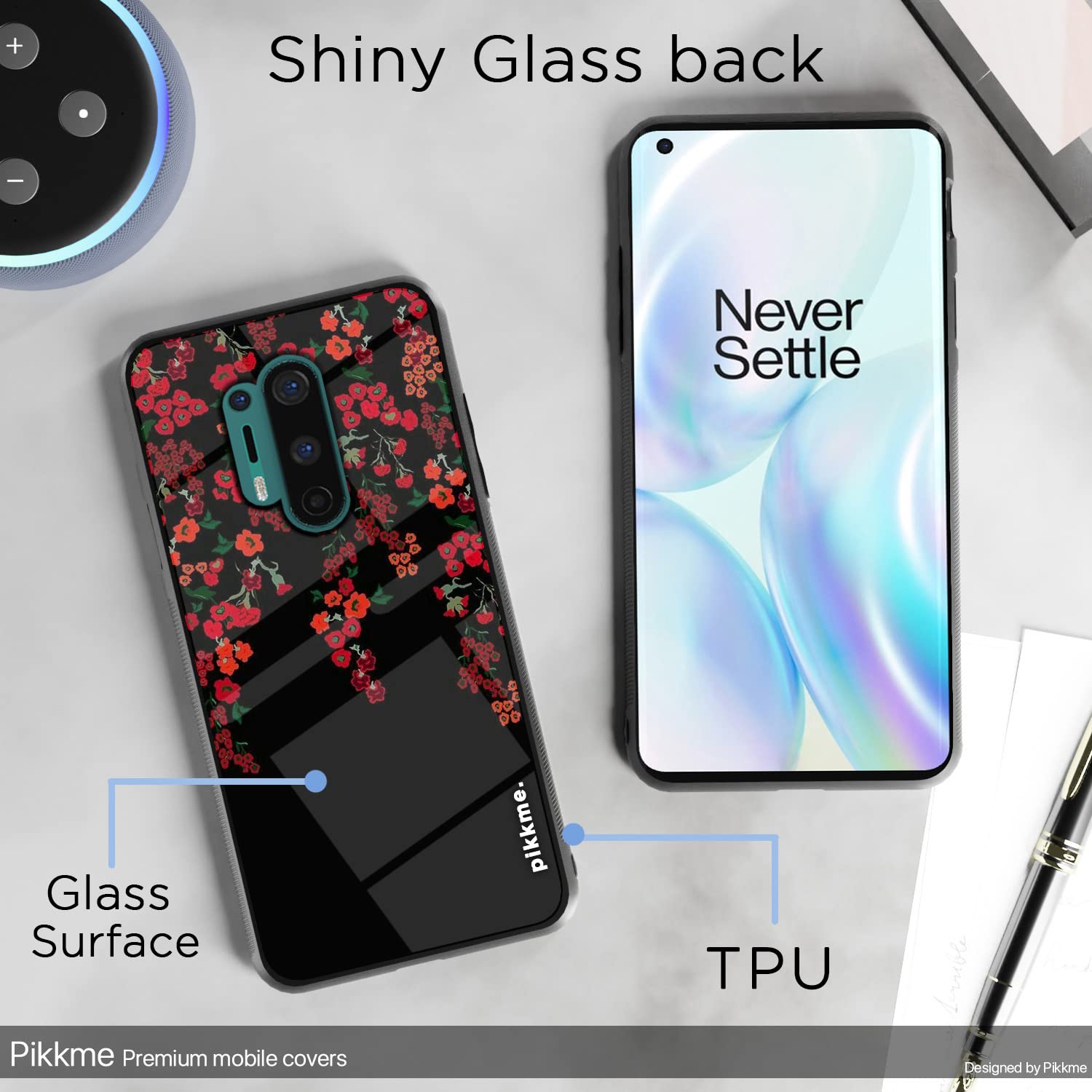 OnePlus 8 Pro Flower phone cover by Pikkme – photo 3