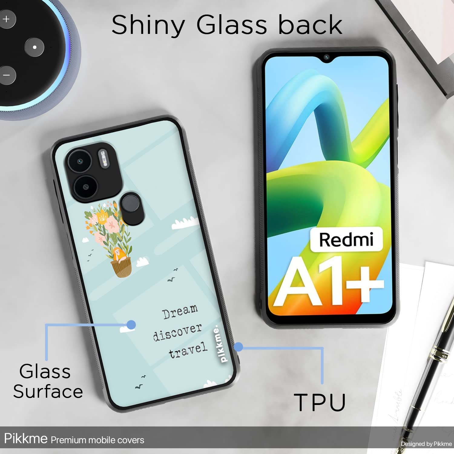 Pikkme Redmi A1 Plus/A2 Plus/Poco C50 Hybrid mobile back cover – photo 3
