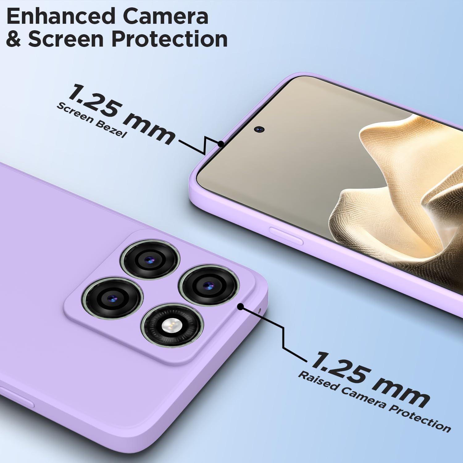 Pikkme purple Matte back cover for Moto Edge 60 Pro 5G – photo 2