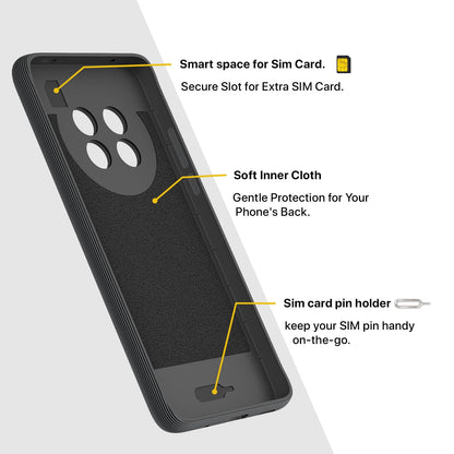 Pikkme Realme 13 Pro/13 Pro Plus 5G Silicone grey mobile cover – photo 6