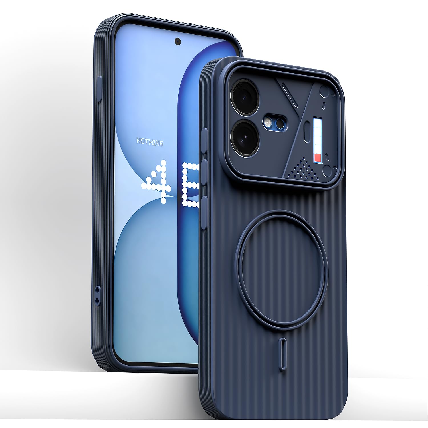 Nothing Phone 4b 5G mobile cover in blue by Pikkme – photo 2