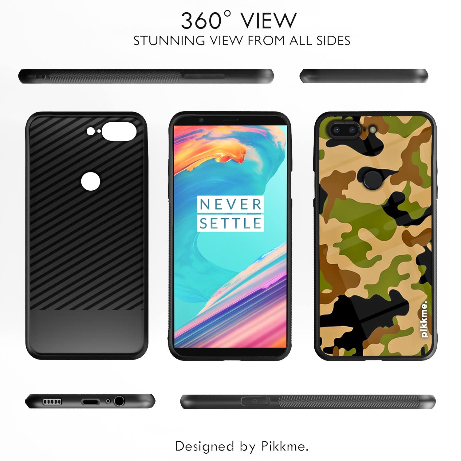 OnePlus 5T Hybrid phone cover by Pikkme – photo 2