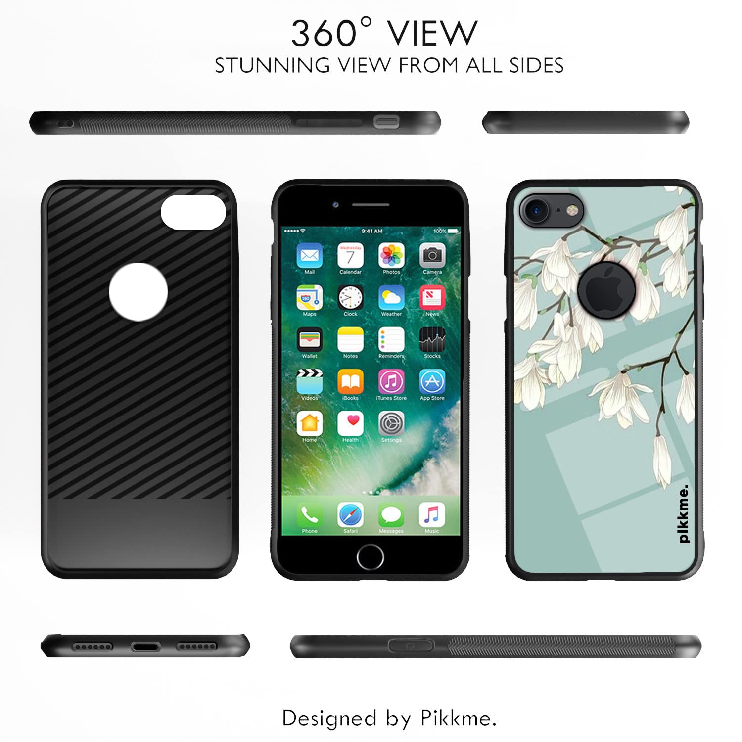 Pikkme Flower mobile back cover for iPhone 7/8 – photo 2