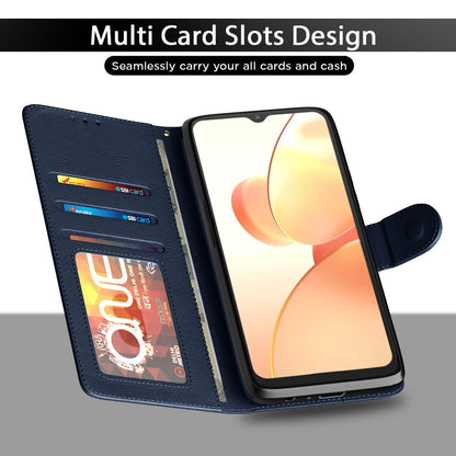 Pikkme blue wallet flip cover for Realme C31 – photo 5