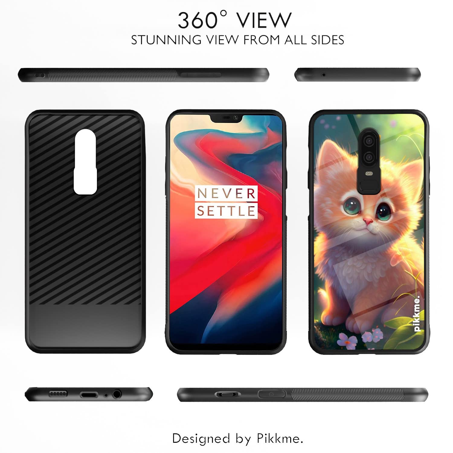 OnePlus 6 Cat phone cover by Pikkme – photo 2