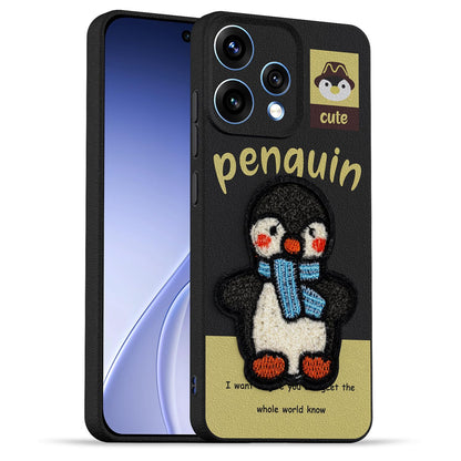 Oppo Reno 15 5G mobile back cover in black by Pikkme