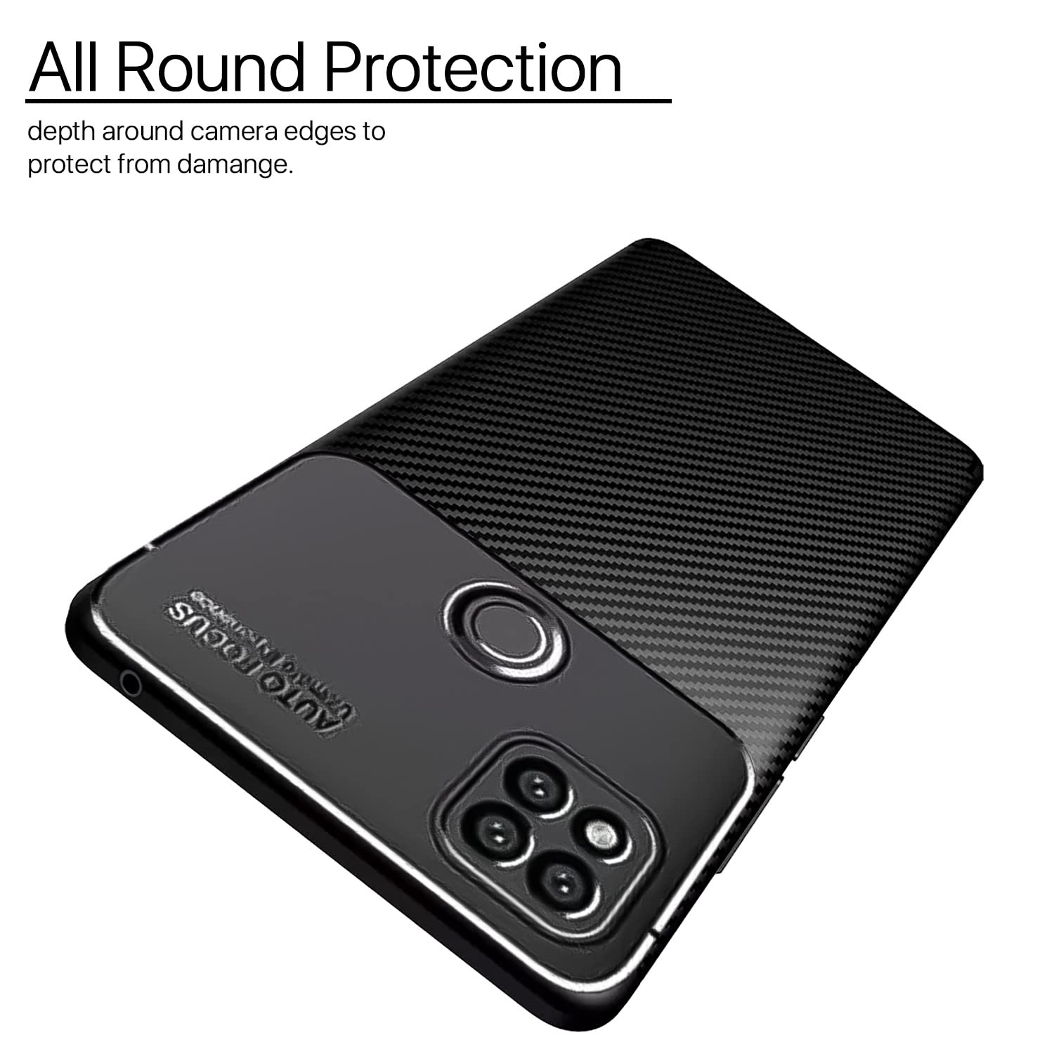 Black mobile back cover for Redmi 10A/9/9C, Poco C31 – Pikkme – photo 2