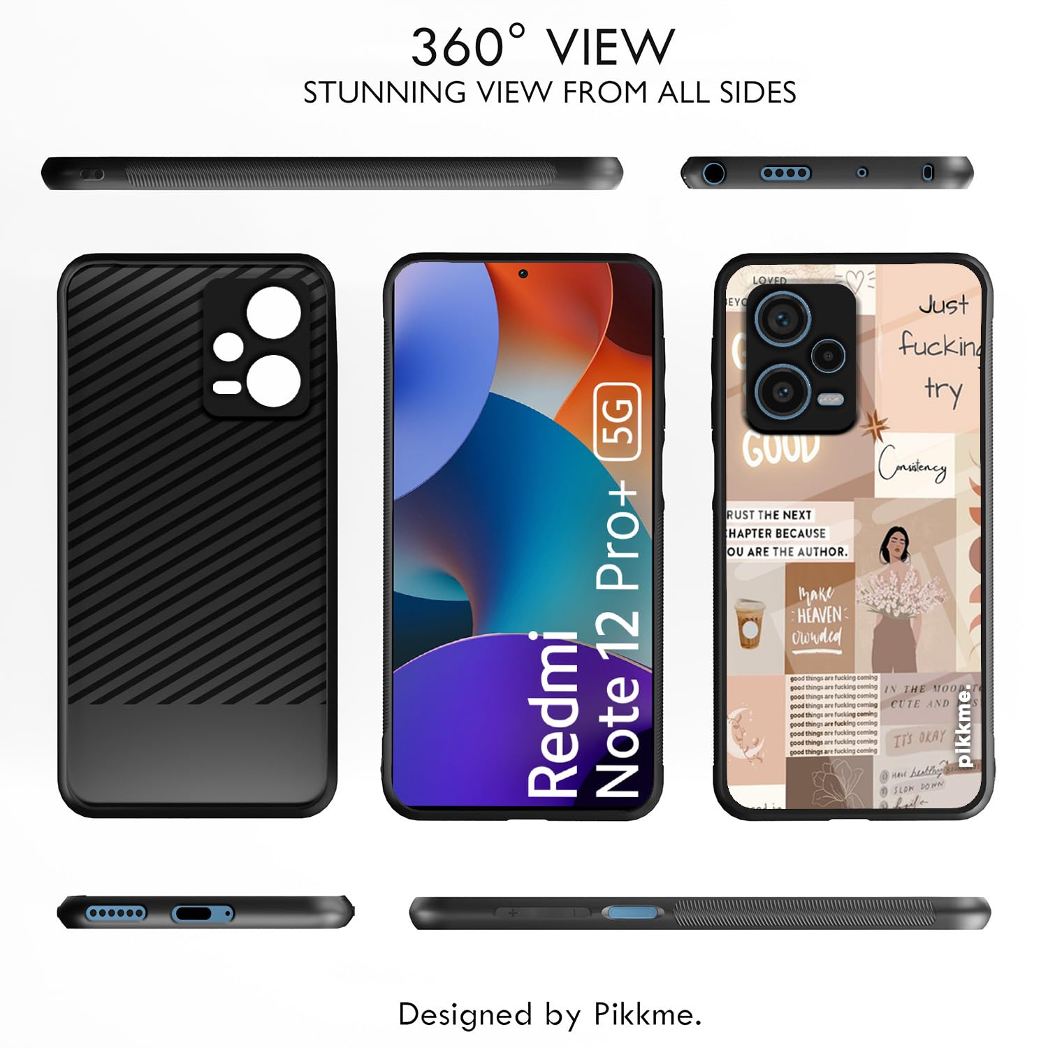 Pikkme Hybrid phone cover for Redmi Note 12 Pro Plus 5G – photo 2