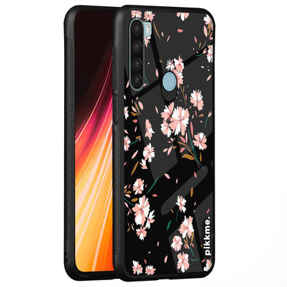 Pikkme Flower mobile back cover for Redmi Note 8