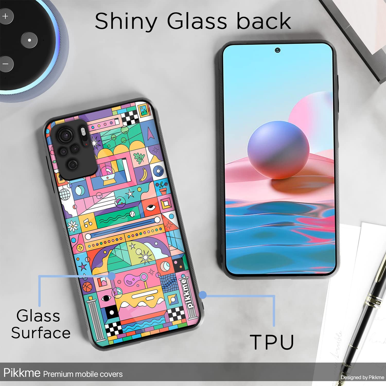 Redmi Note 10/Note 10s Hybrid mobile cover by Pikkme – photo 3