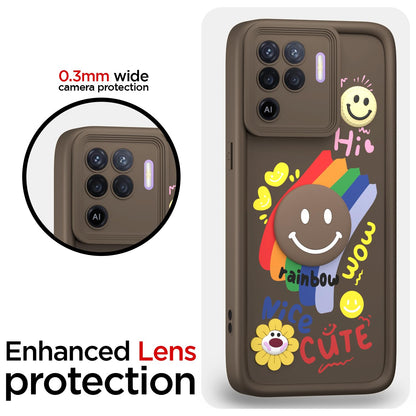Oppo F19 Pro mobile cover in brown by Pikkme – photo 5
