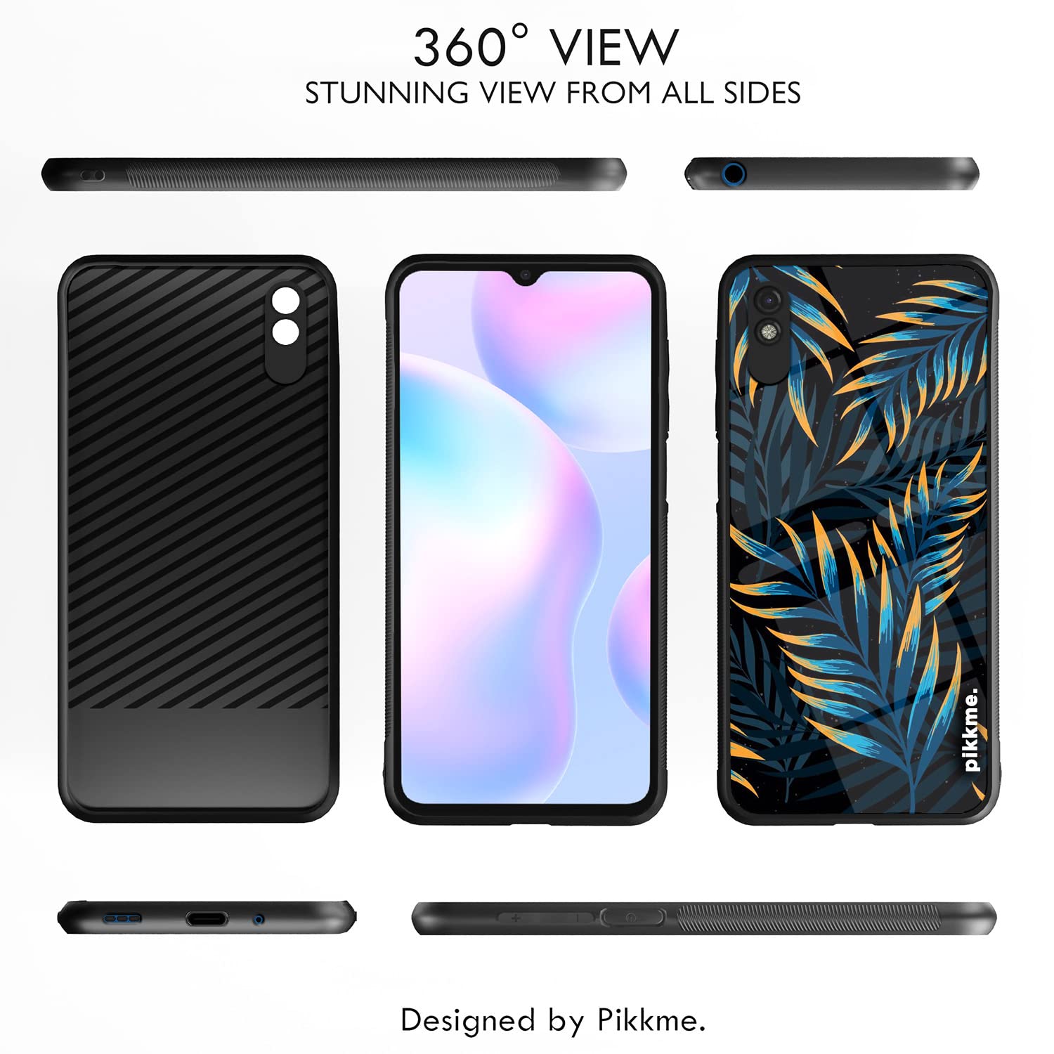 Pikkme Flower mobile back cover for Redmi 9A/9i/9A Sport – photo 2