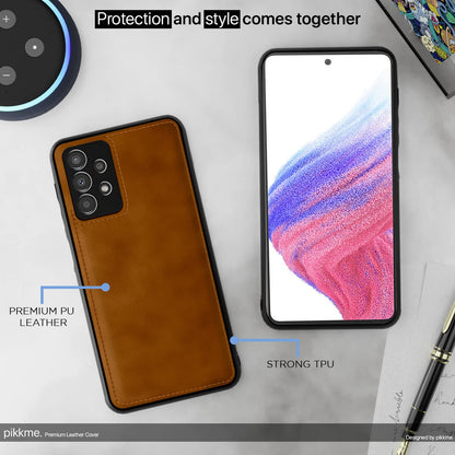 Samsung A53 5G mobile cover in brown by Pikkme – photo 5