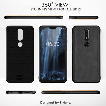 Pikkme grey mobile back cover for Nokia 6.1 Plus – photo 3