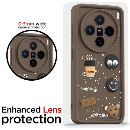 Pikkme brown Silicone phone cover for Vivo X200 5G/3D – photo 5