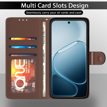 Pikkme tan flip cover for Oppo A6X 5G – photo 5