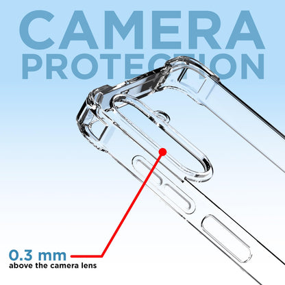 Pikkme Samsung Galaxy A15 5G  PC + TPU Crystal Clear Transparent Back Cover (Transparent)