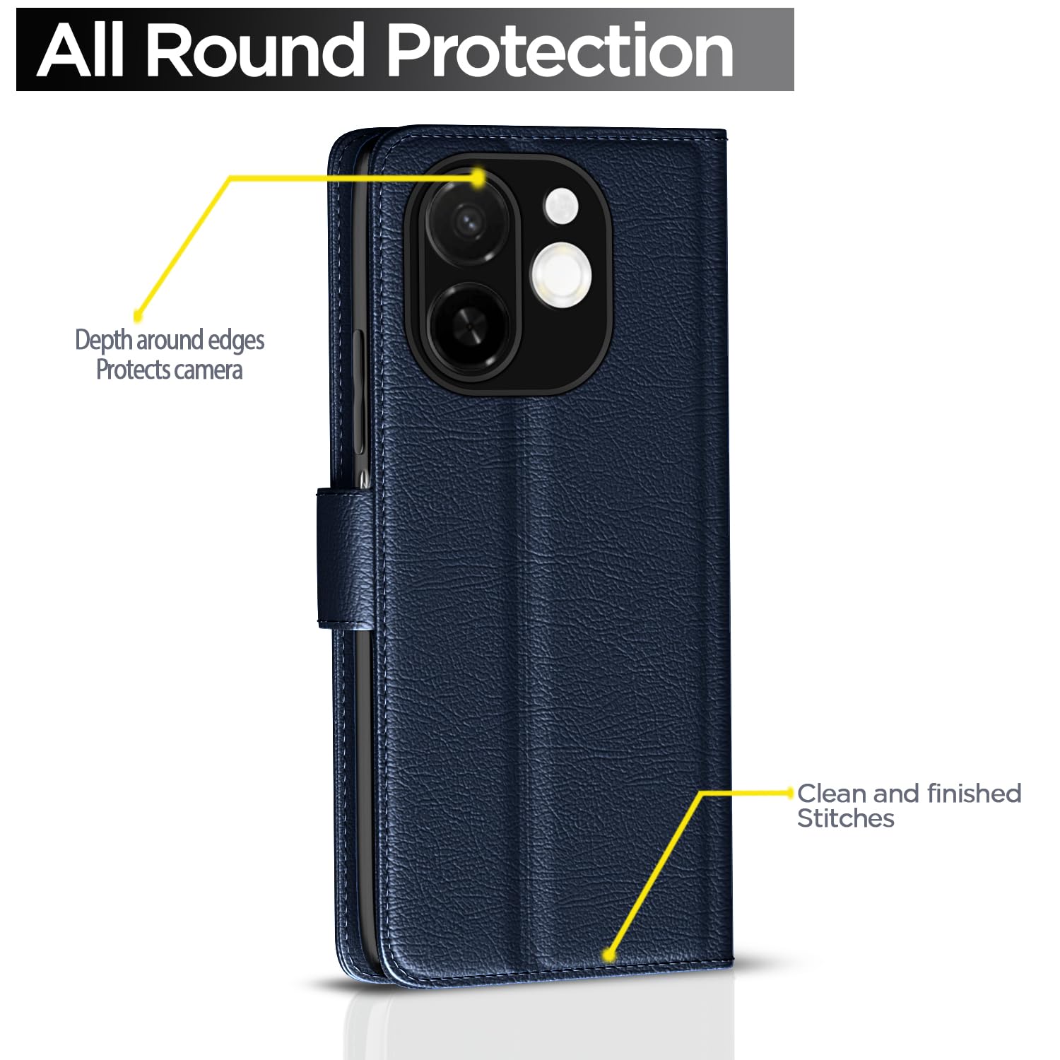 Blue flip case for Tecno Spark 30C 5G – Pikkme – photo 4
