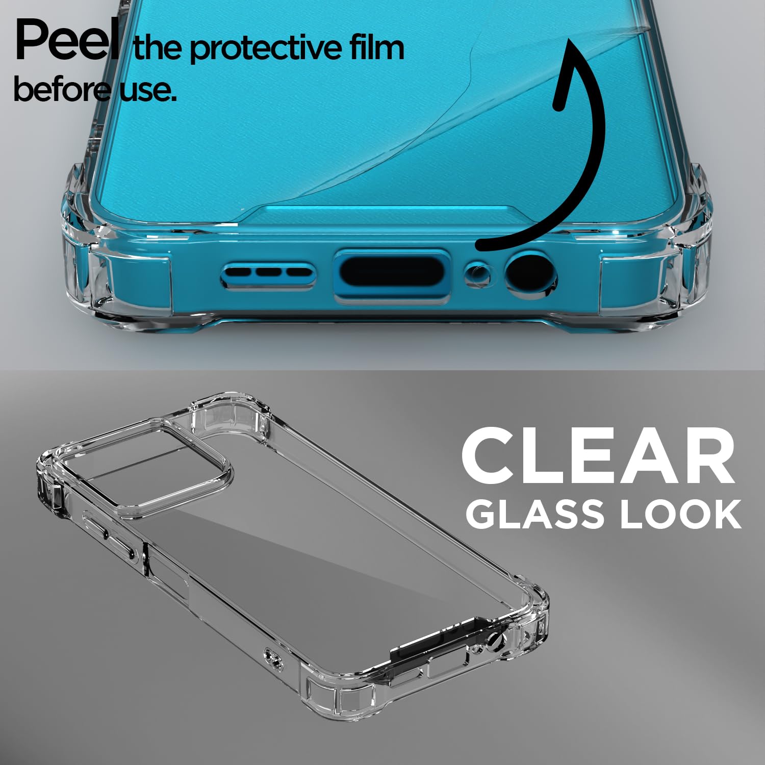 Pikkme Moto G67 Power/G57 Power 5G transparent back cover – photo 3