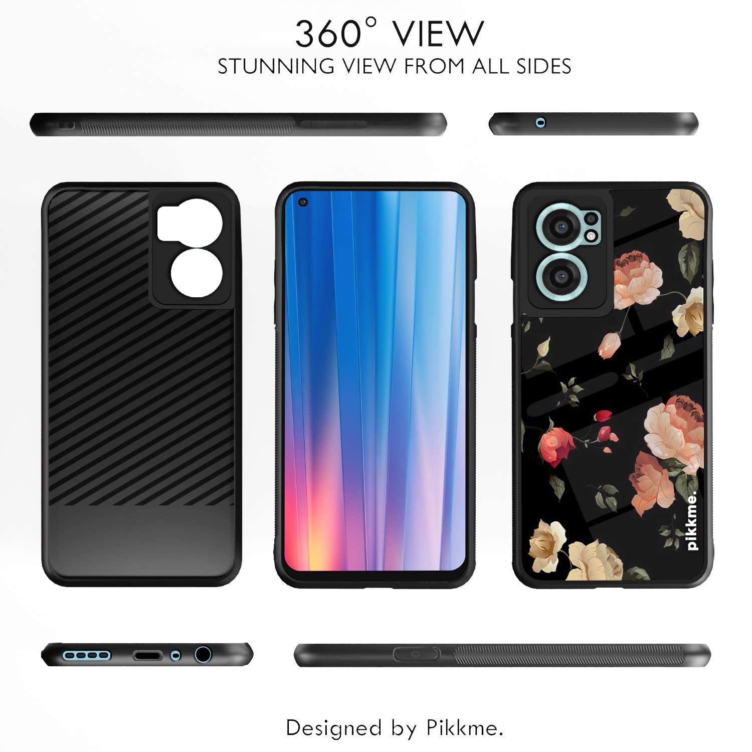 Flower Mobile back cover for OnePlus Nord CE 2 5G – Pikkme – photo 2