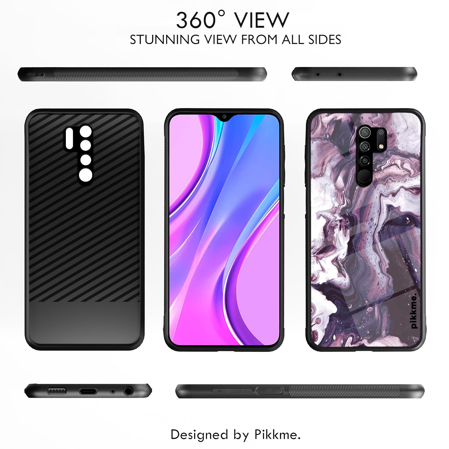 Pikkme Hybrid mobile cover for Redmi 9 Prime – photo 2