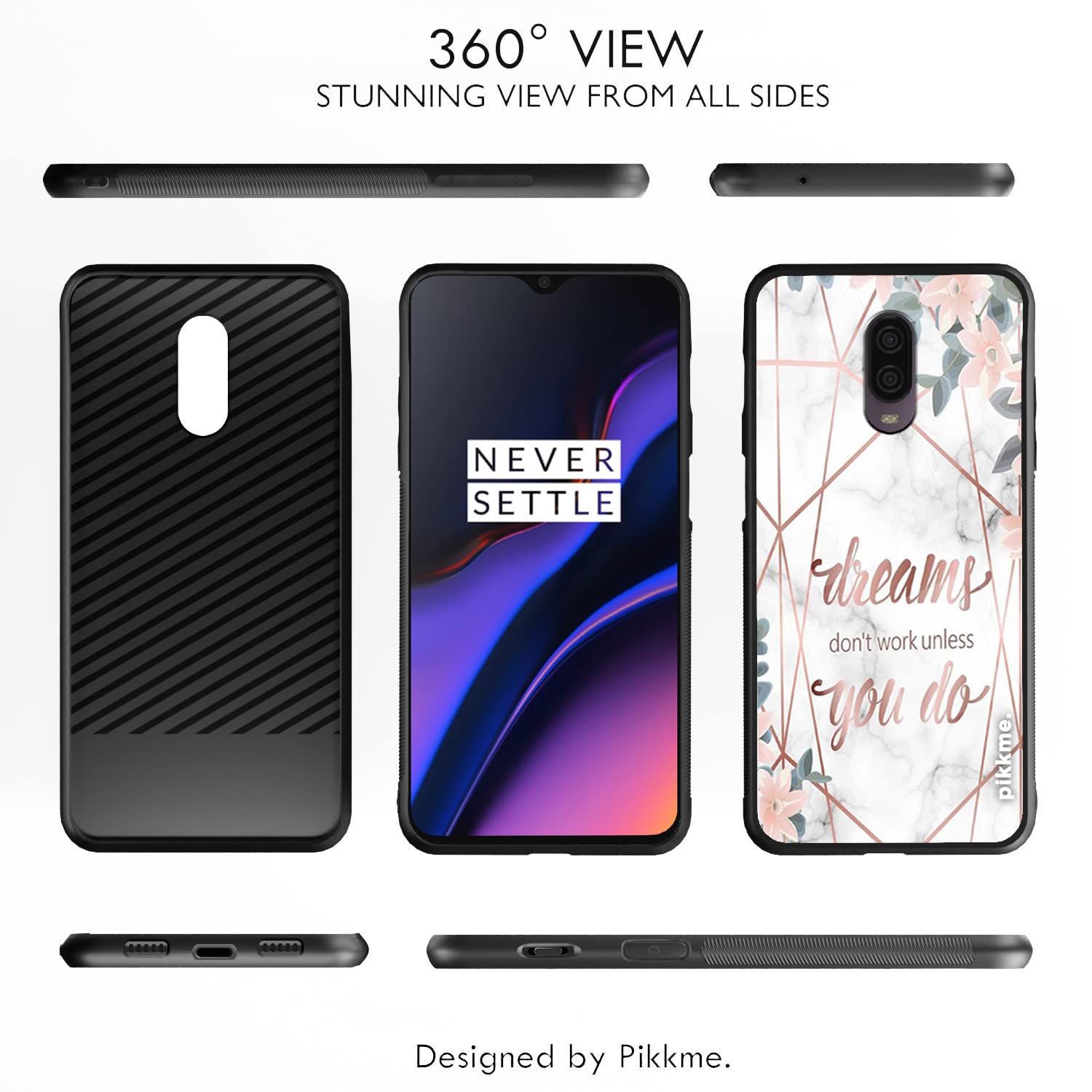 Pikkme OnePlus 7 Hybrid mobile back cover – photo 2