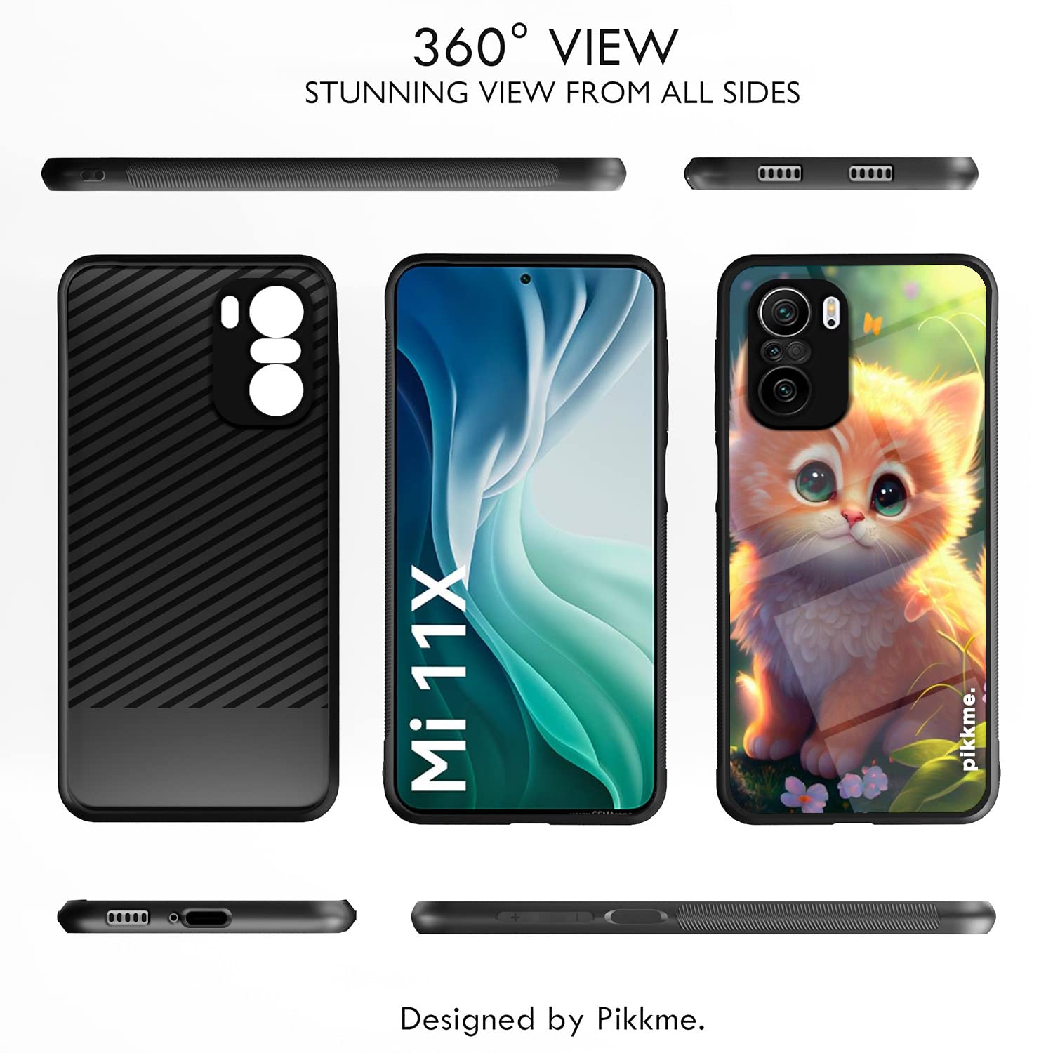 Mi 11X/11X Pro Cat mobile cover by Pikkme – photo 2