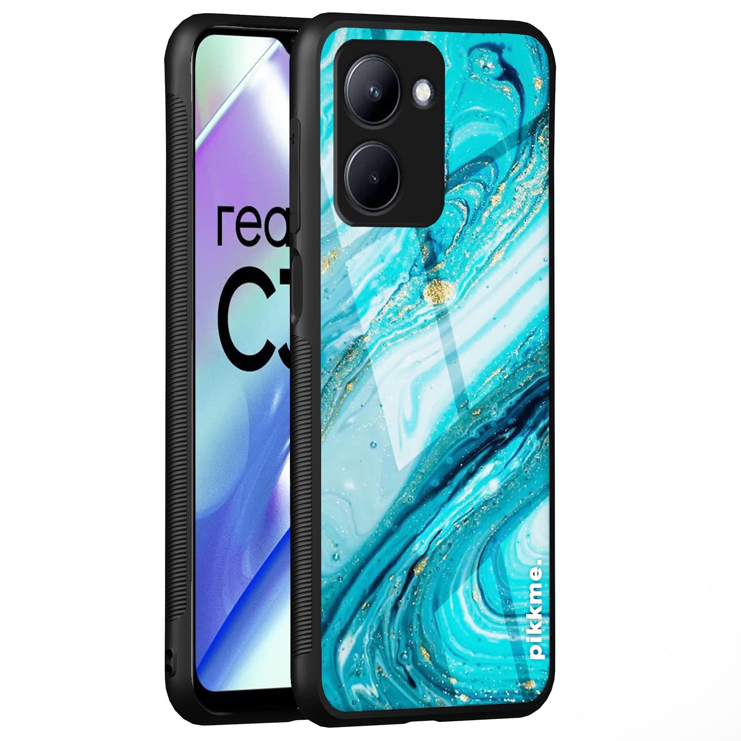 Realme C33 Hybrid back cover by Pikkme