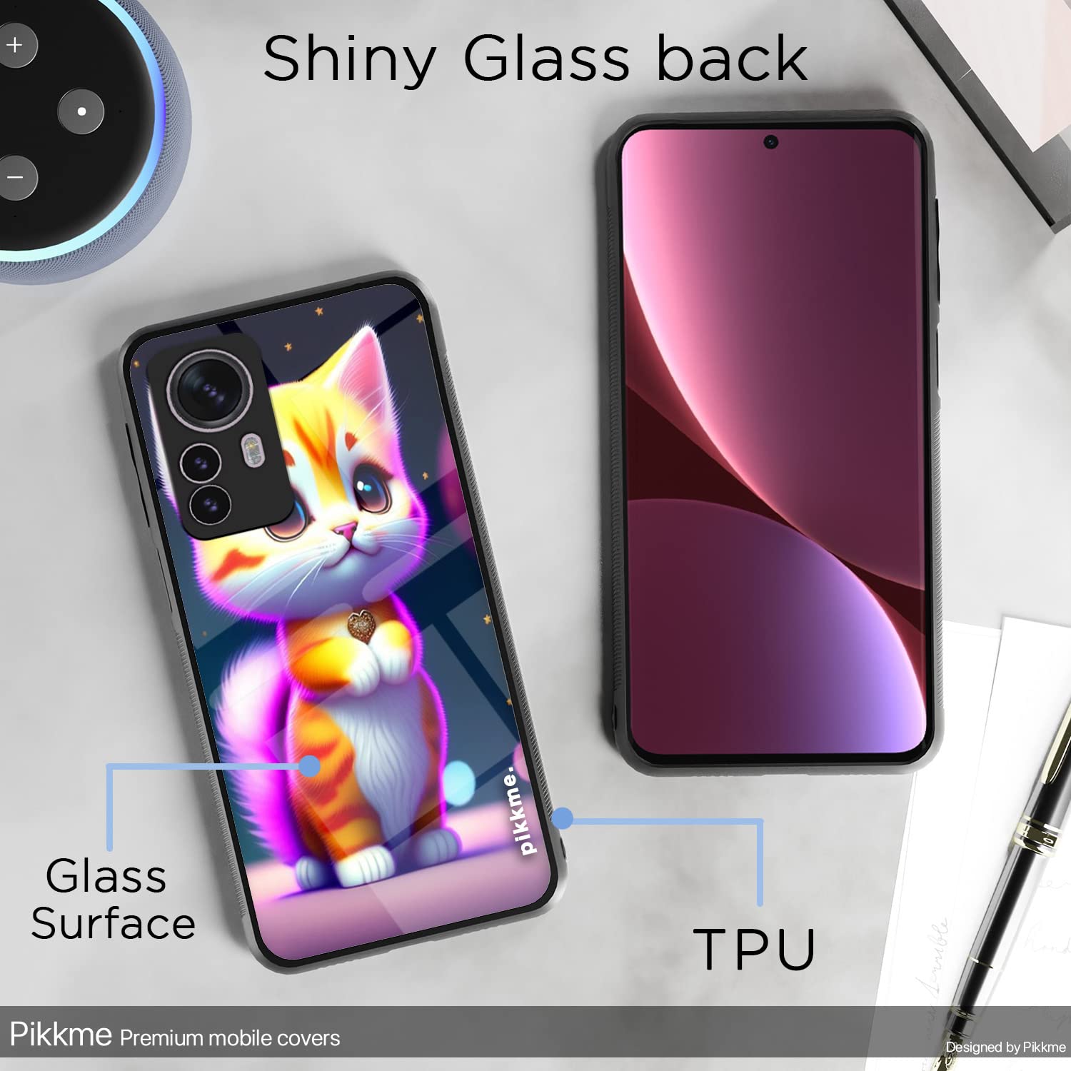 Mi 12 Pro 5G Cat back cover by Pikkme – photo 3