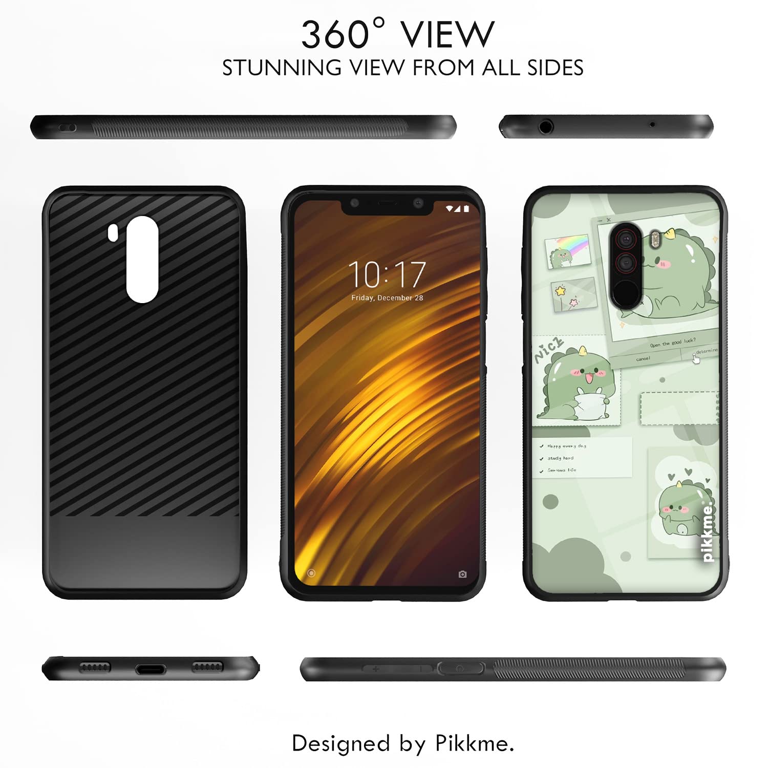 Poco F1 mobile back cover by Pikkme – photo 2