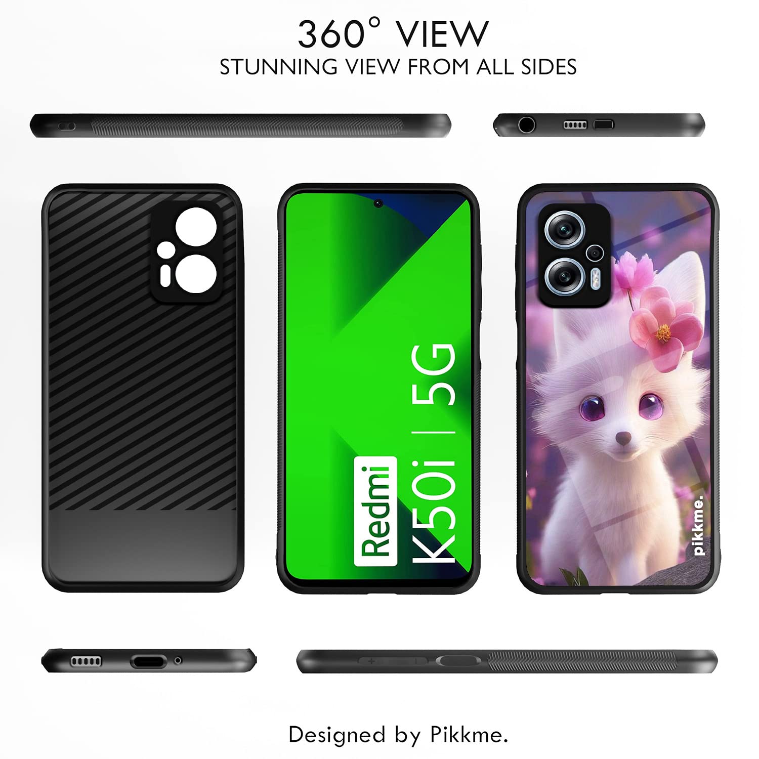 Pikkme Hybrid mobile cover for Redmi K50i 5G – photo 2