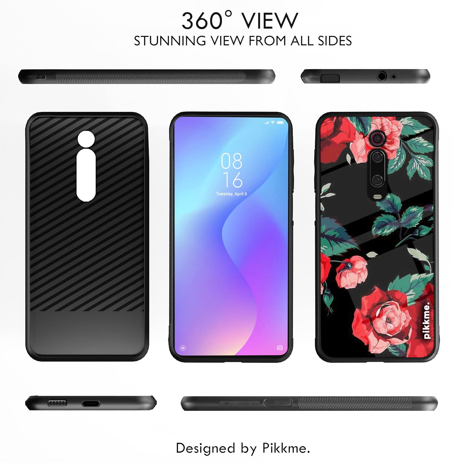 Pikkme Flower mobile back cover for Redmi K20/K20 Pro – photo 2