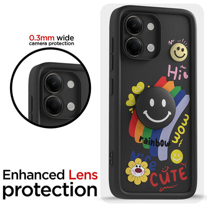 Pikkme Vivo Y11/T5 Lite 5G black mobile back cover – photo 5