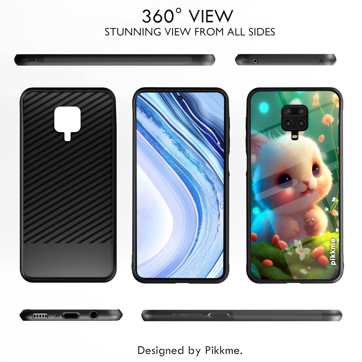Hybrid Phone cover for Redmi Note 9 Pro/Note 9 Pro Max/Note 10 Lite – Pikkme – photo 2
