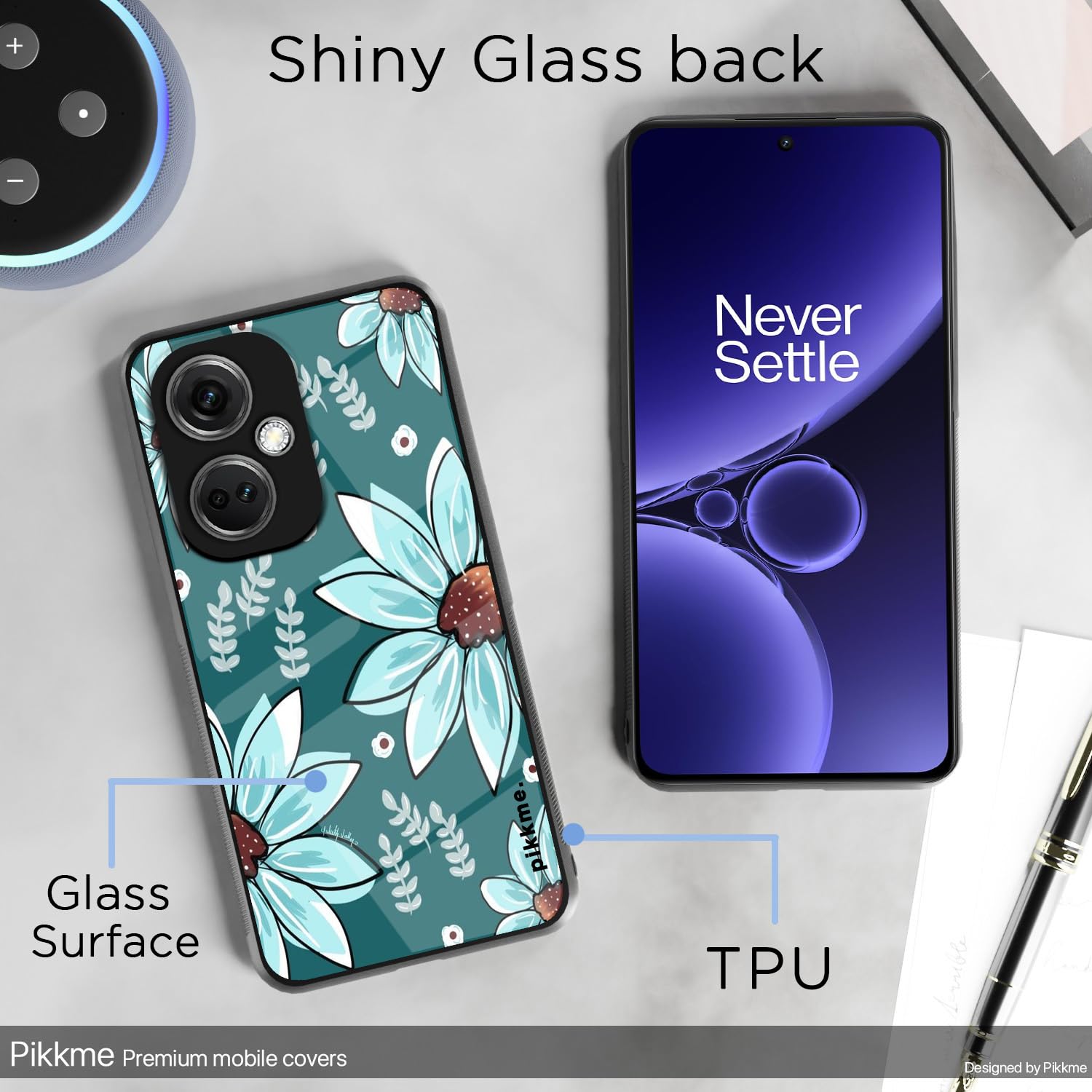 Pikkme Flower back cover for OnePlus Nord CE 3 5G – photo 3