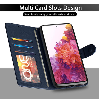 Samsung S20 FE/S20 FE 5G wallet flip cover in blue by Pikkme – photo 5