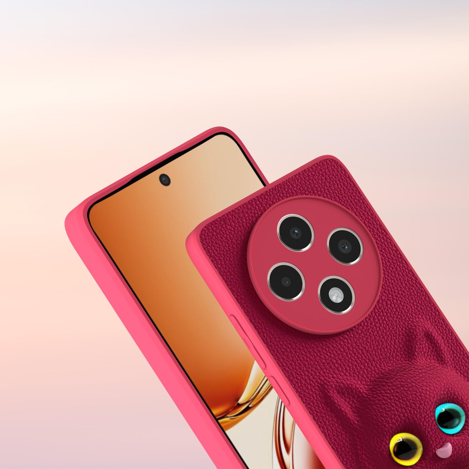 Pikkme Oppo Reno 2f / 2Z Kitty Back Cover (Pink)