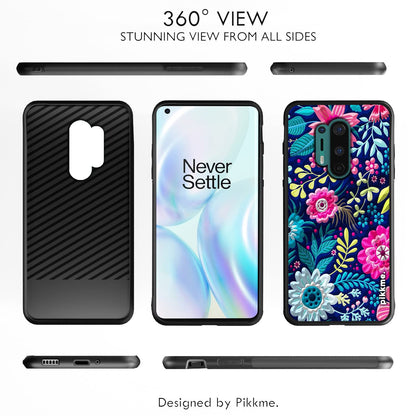 Flower Mobile back cover for OnePlus 8 Pro – Pikkme – photo 2