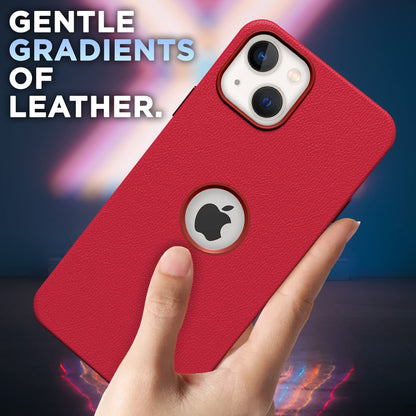 Crimson Leather mobile cover for iPhone 14 – Pikkme – photo 5