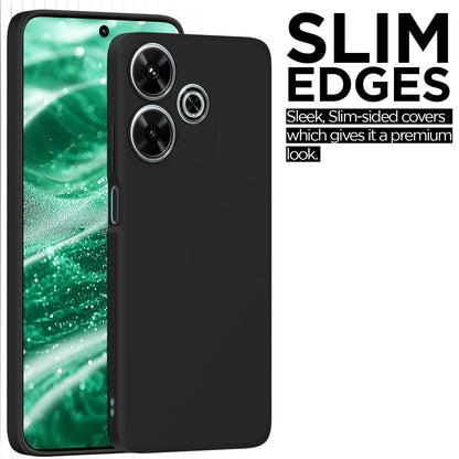 Pikkme black Matte back cover for Redmi 13/Poco M6 Plus 5G – photo 6