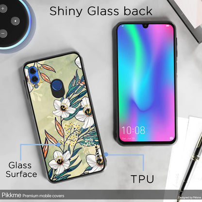 Honor 10 Lite Flower mobile cover by Pikkme – photo 3
