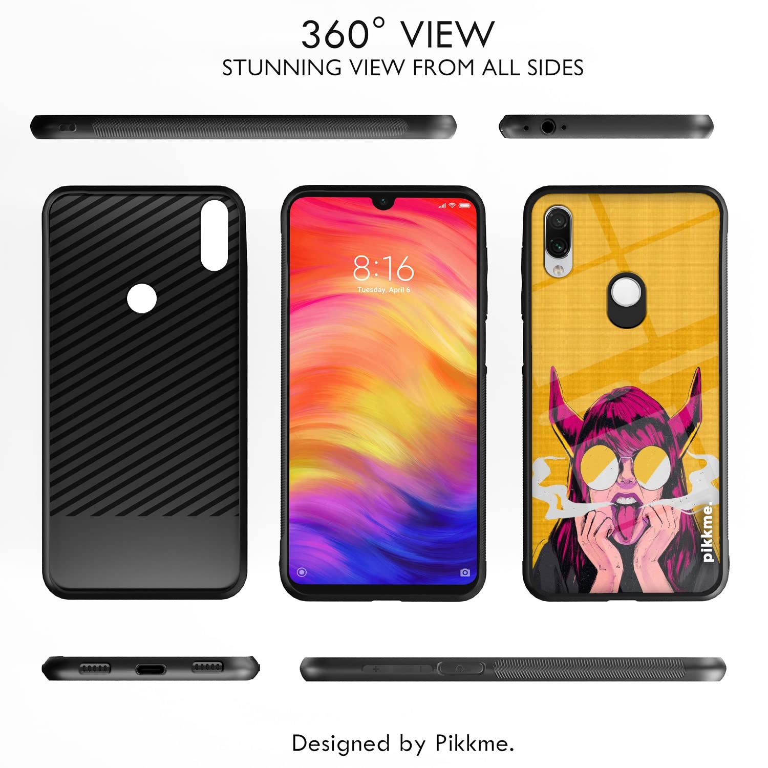 Redmi Note 7/Note 7 Pro/Note 7s Hybrid mobile cover by Pikkme – photo 2