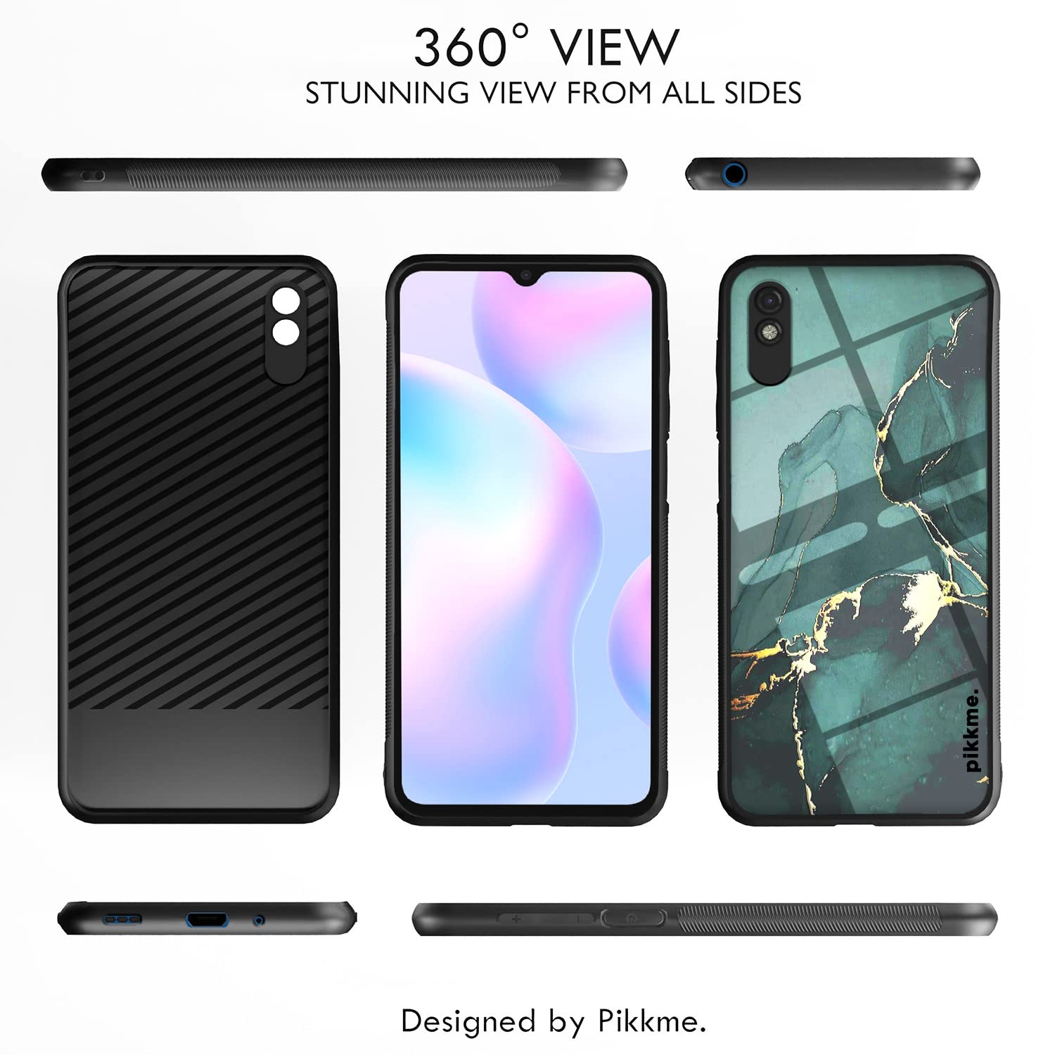Redmi 9A/9i/9A Sport Hybrid mobile cover by Pikkme – photo 2