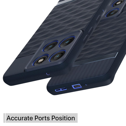 Pikkme Moto Edge 60 Pro 5G Silicone blue phone cover – photo 4