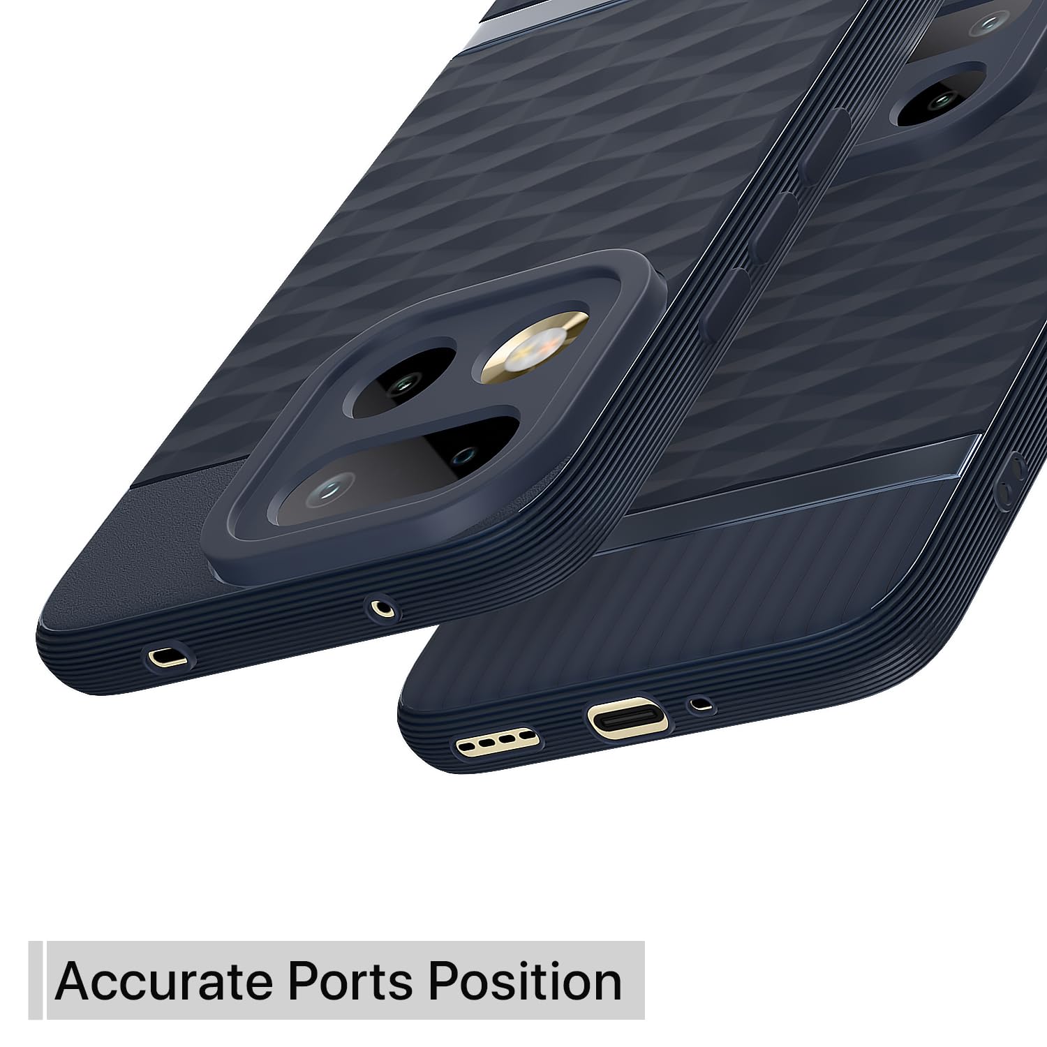 Pikkme blue mobile cover for Realme 16 Pro 5G – photo 4