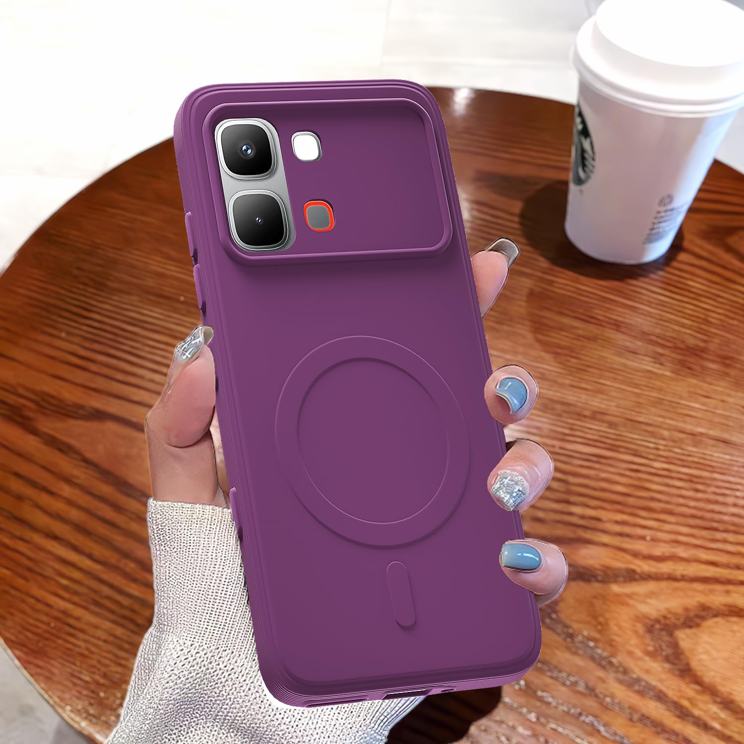 Purple mobile cover for Infinix Note Edge 5G – Pikkme – photo 7