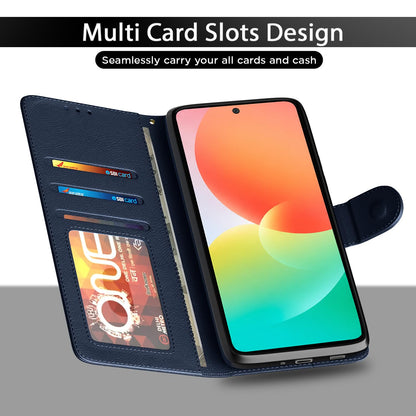 Samsung A27/M47 5G Wallet mobile flip cover in blue by Pikkme – photo 5