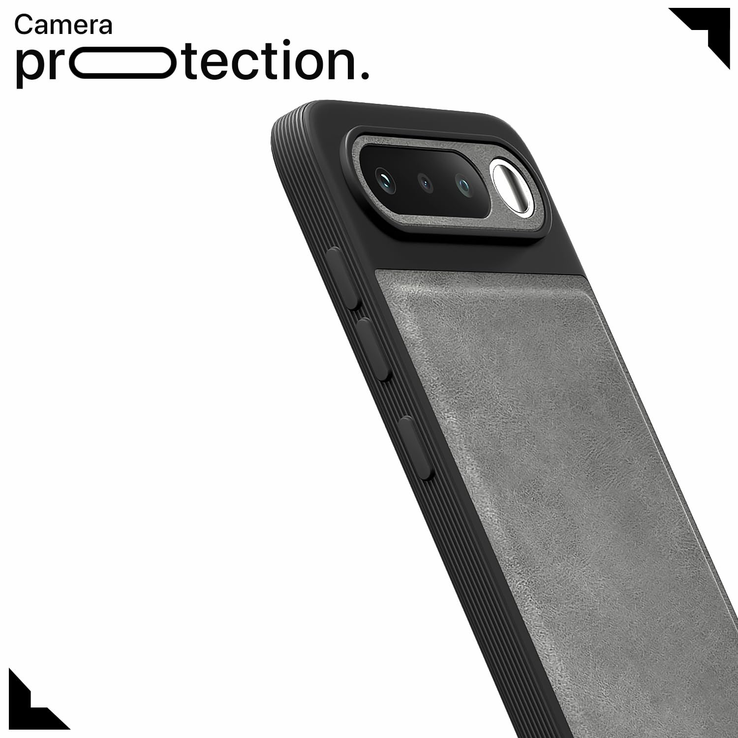 Grey Leather phone cover for Realme 16 5G – Pikkme – photo 5