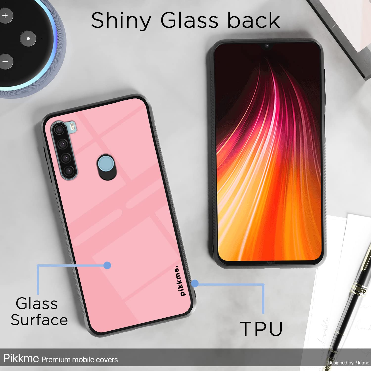 Pikkme Redmi Note 8 Hybrid mobile cover – photo 3