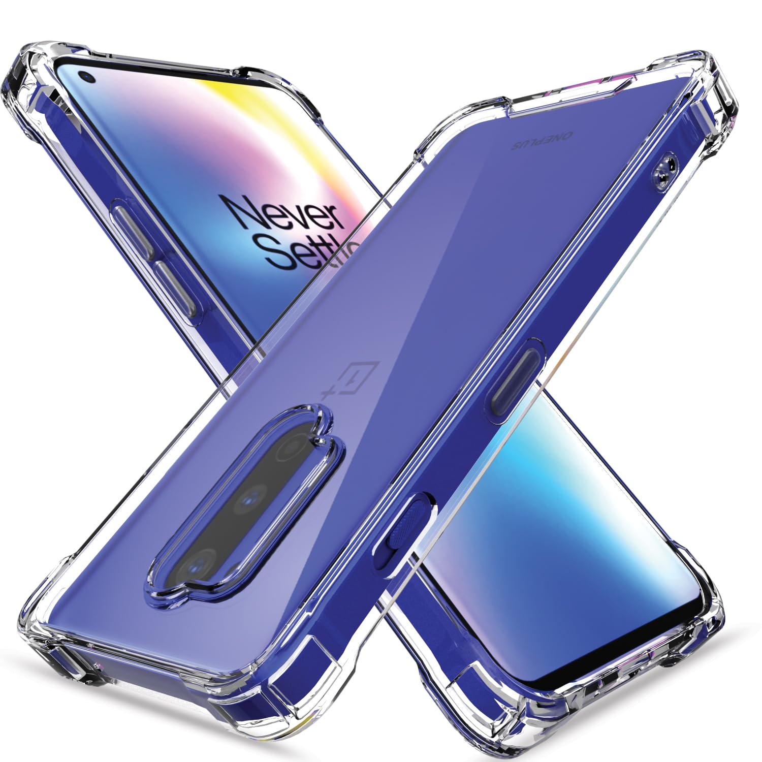 OnePlus 8 Pro back cover in transparent by Pikkme